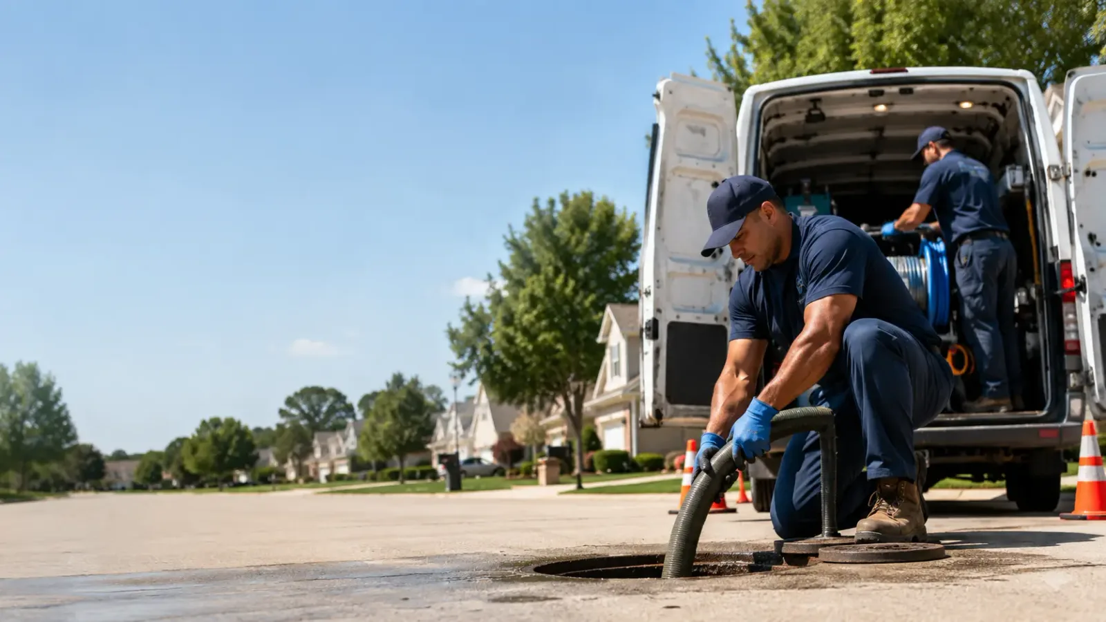 Sewer Backup Cleanup services in Sun, LA